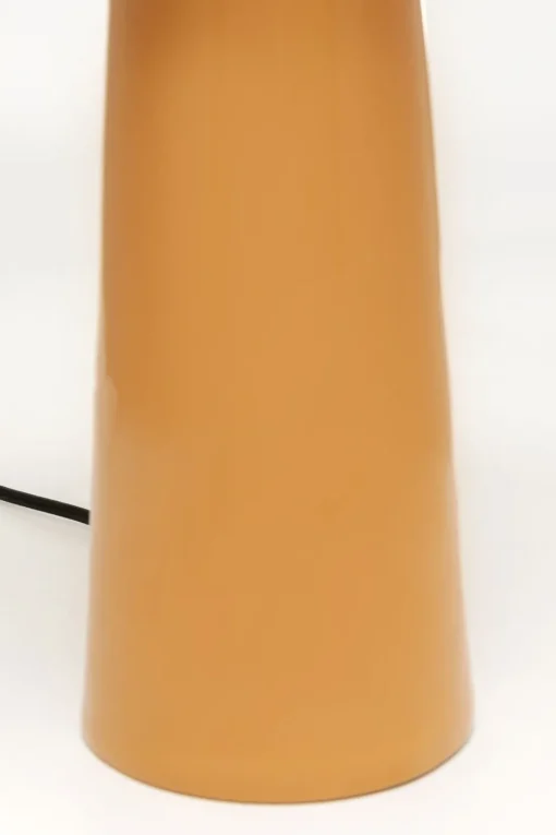 KARE Tischleuchte Cloudy Rund Orange 49cm