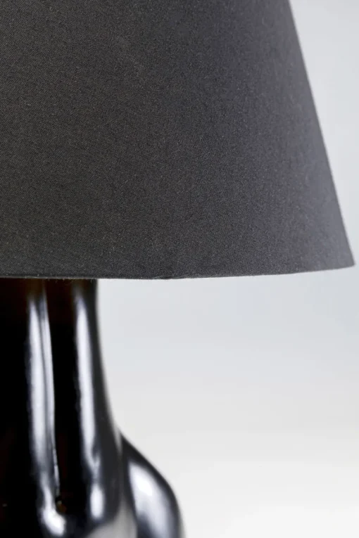 KARE Tischleuchte Donna Schwarz 48cm