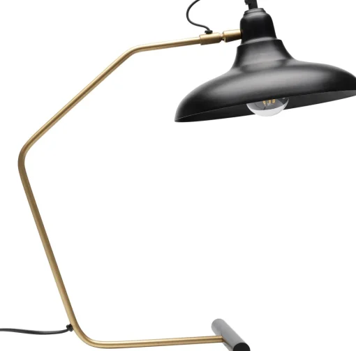 KARE Tischleuchte Doro Schwarz 49cm