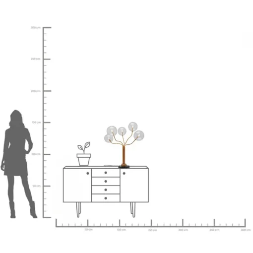 KARE Tischleuchte Future View 72cm