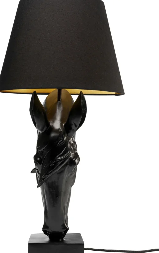 KARE Tischleuchte Horse Head 50cm