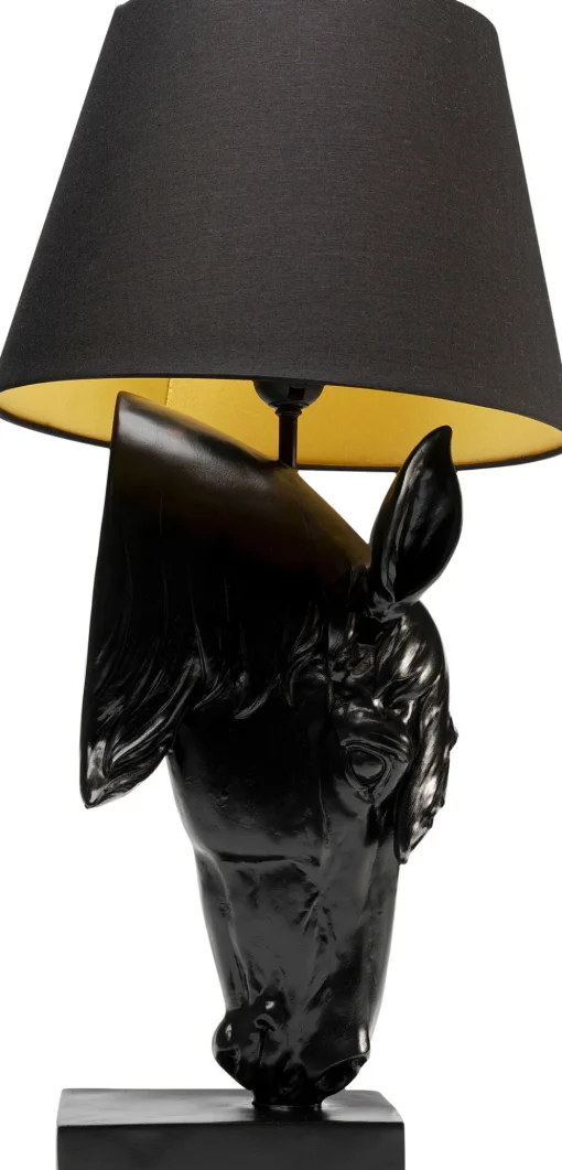 KARE Tischleuchte Horse Head 50cm