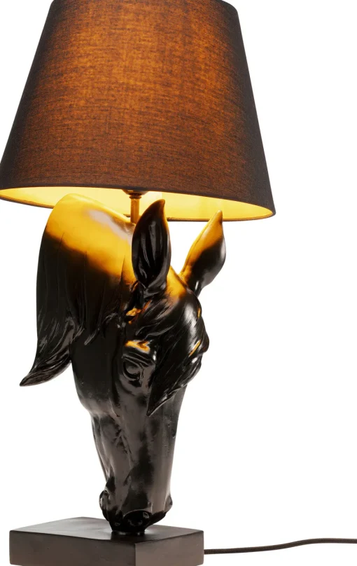 KARE Tischleuchte Horse Head 50cm