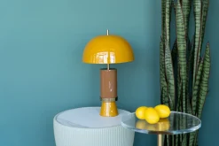 KARE Tischleuchte Josy Gelb 51cm