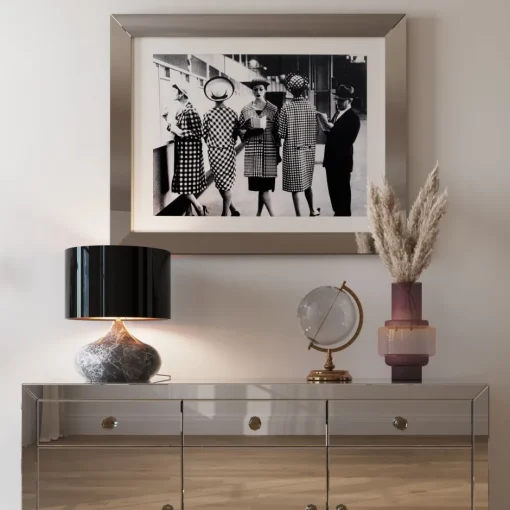 KARE Tischleuchte Mamo Deluxe Grau 38cm