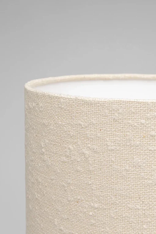KARE Tischleuchte Marleen Beige Boucle 60cm