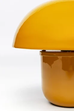 KARE Tischleuchte Mushroom Gelb 27cm