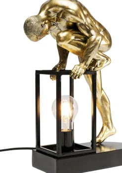 KARE Tischleuchte Nude Man Streching 39cm