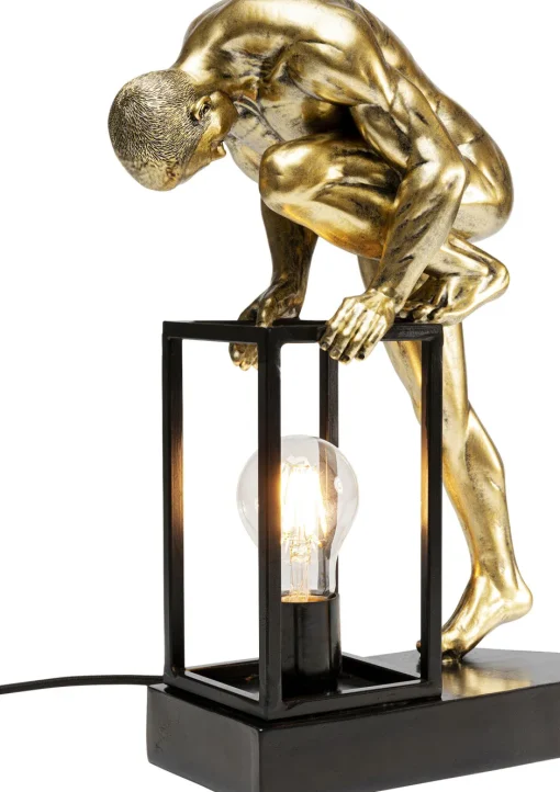 KARE Tischleuchte Nude Man Streching 39cm
