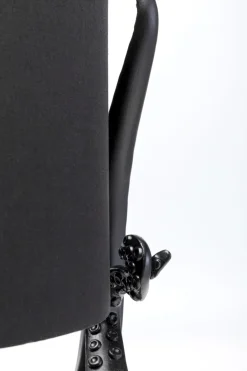 KARE Tischleuchte Octopus Schwarz 47cm