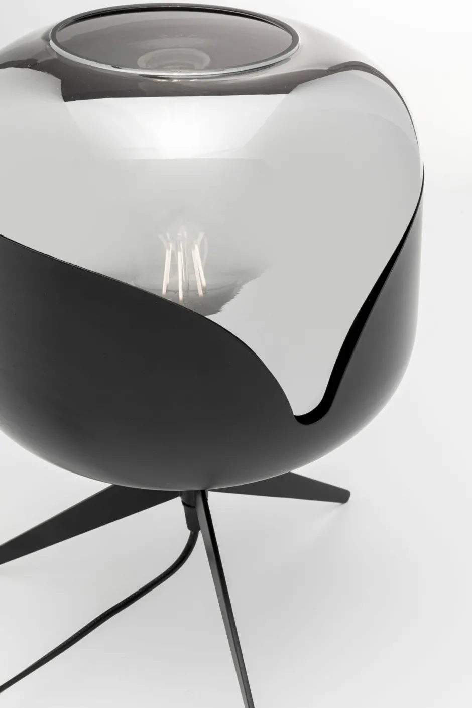 KARE Tischleuchte Smoke Goblet Ball 35cm