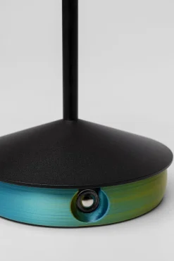 KARE Tischleuchte Swirl Schwarz Sunset