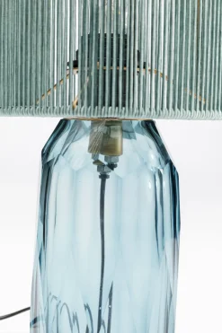 KARE Tischleuchte Vecchio Blau 42cm