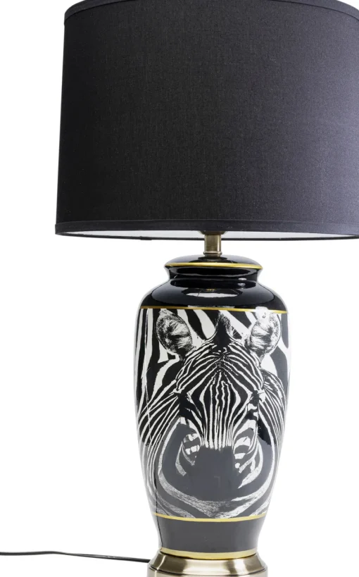 KARE Tischleuchte Zebra Face 71cm