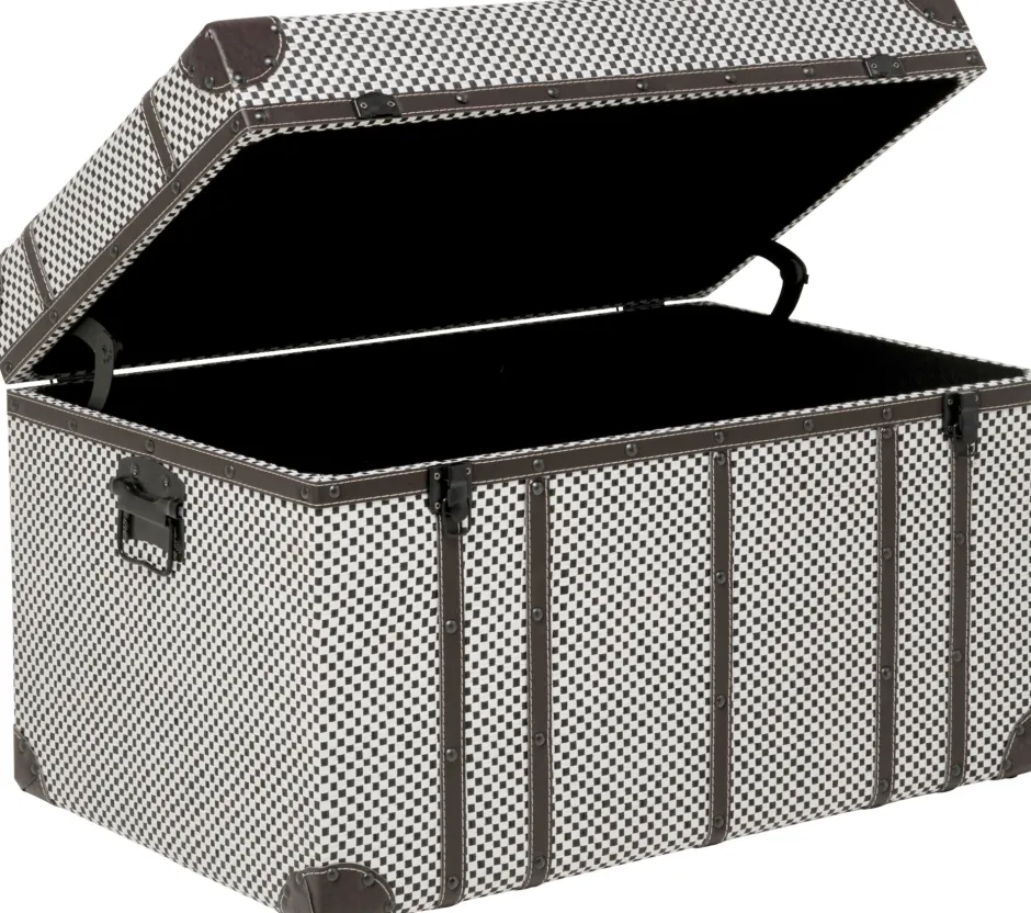 KARE Truhe Espresso (4/Set)