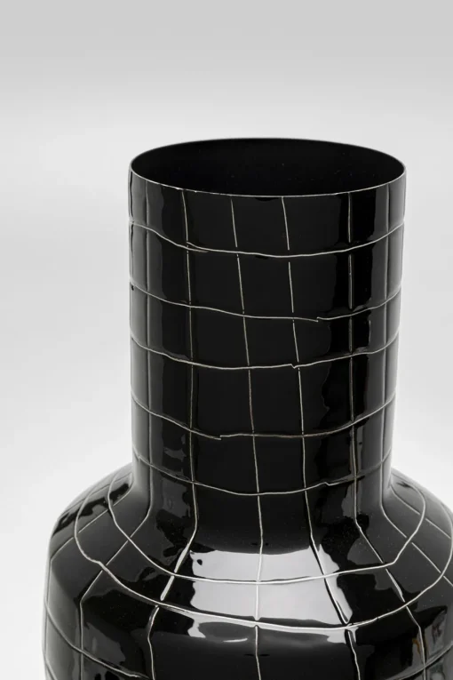 KARE Vase Black Mesh 42cm