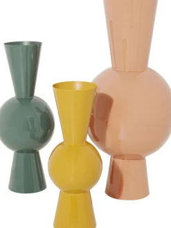 KARE Vase Blow Gelb 53cm