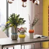 KARE Vase Calabria Blau 31cm