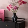 KARE Vase Donna Schwarz 22cm