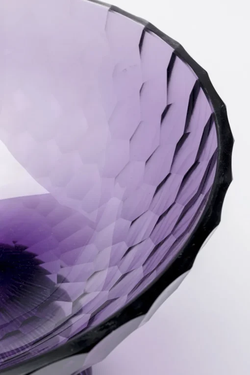 KARE Vase Duetto Lila 23cm