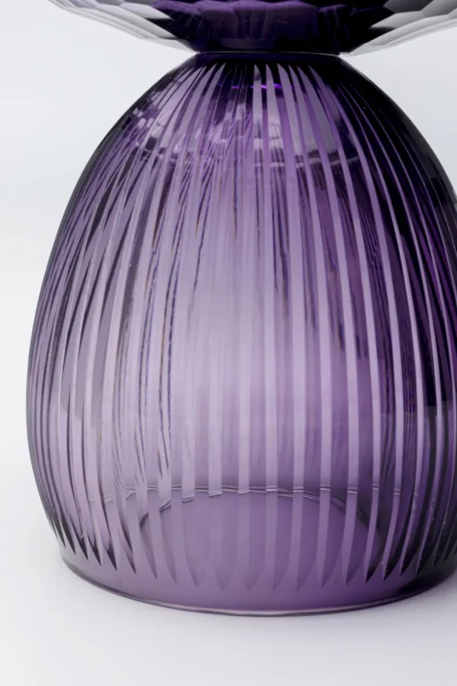KARE Vase Duetto Lila 23cm