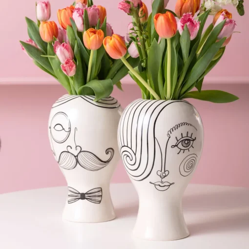 KARE Vase Favola Men 30cm
