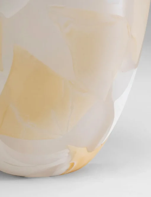 KARE Vase Galicia Beige 28cm