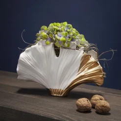 KARE Vase Ginkgo Elegance 18cm