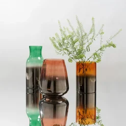 KARE Vase Glow Grün 30cm