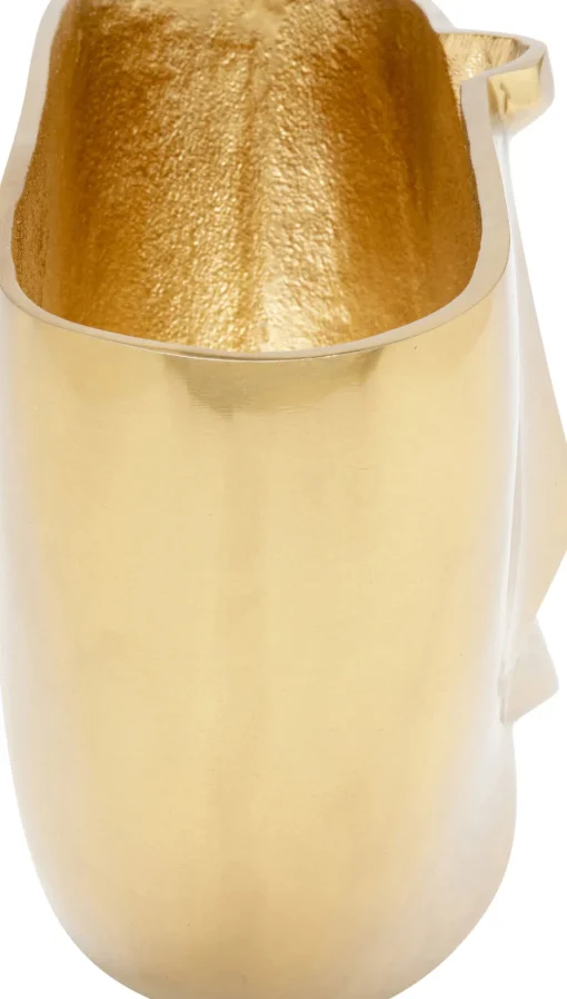 KARE Vase Half Face Gold 38cm