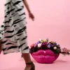 KARE Vase Lips Pink 28cm