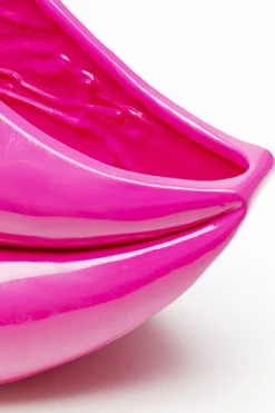 KARE Vase Lips Pink 28cm