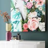 KARE Vase Marvelous Duo Gelb Lila 38cm