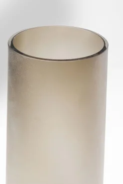 KARE Vase Noble Ring Braun Matt 40cm