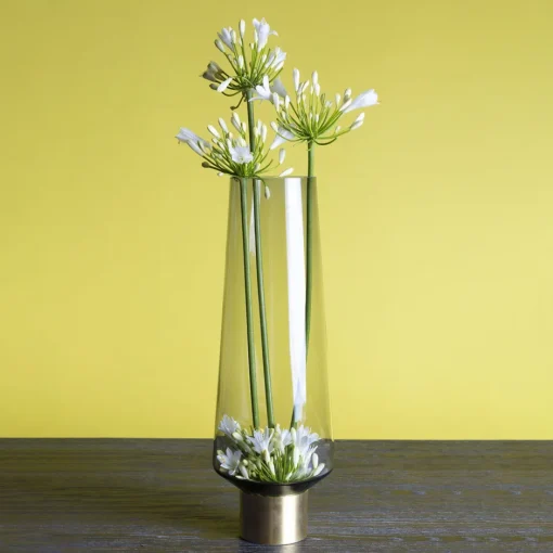 KARE Vase Noble Ring Grau 40cm