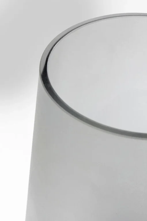 KARE Vase Noble Ring Grau Matt 26cm
