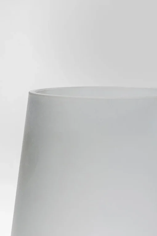 KARE Vase Noble Ring Grau Matt 26cm