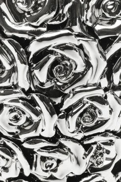 KARE Vase Rose Multi Chrom Small