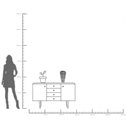 KARE Vase Rose Multi Chrom Small