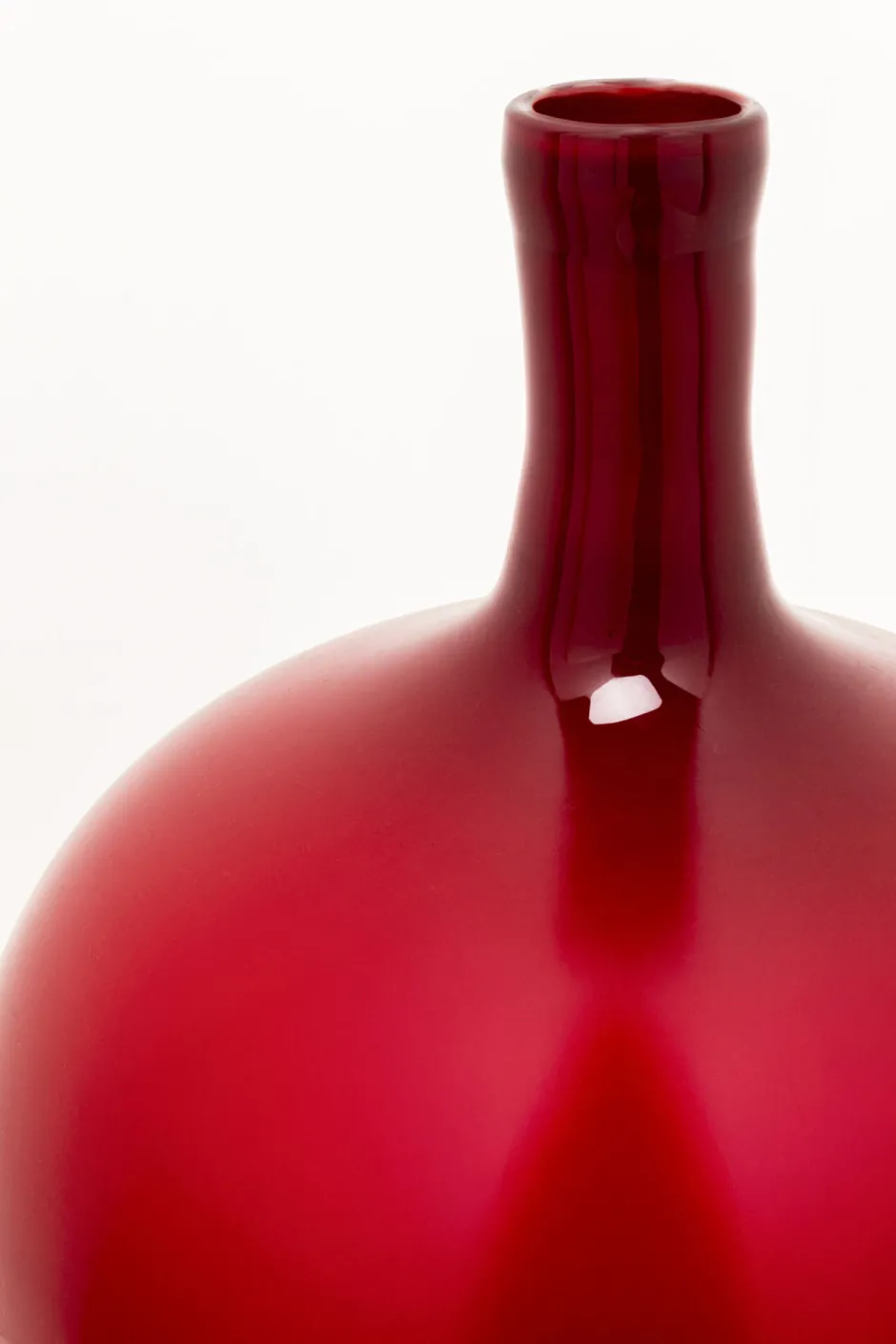 KARE Vase Salut Rot 60cm