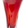 KARE Vase Salut Rot 36cm