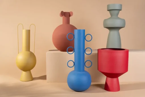 KARE Vase Volcano 35cm