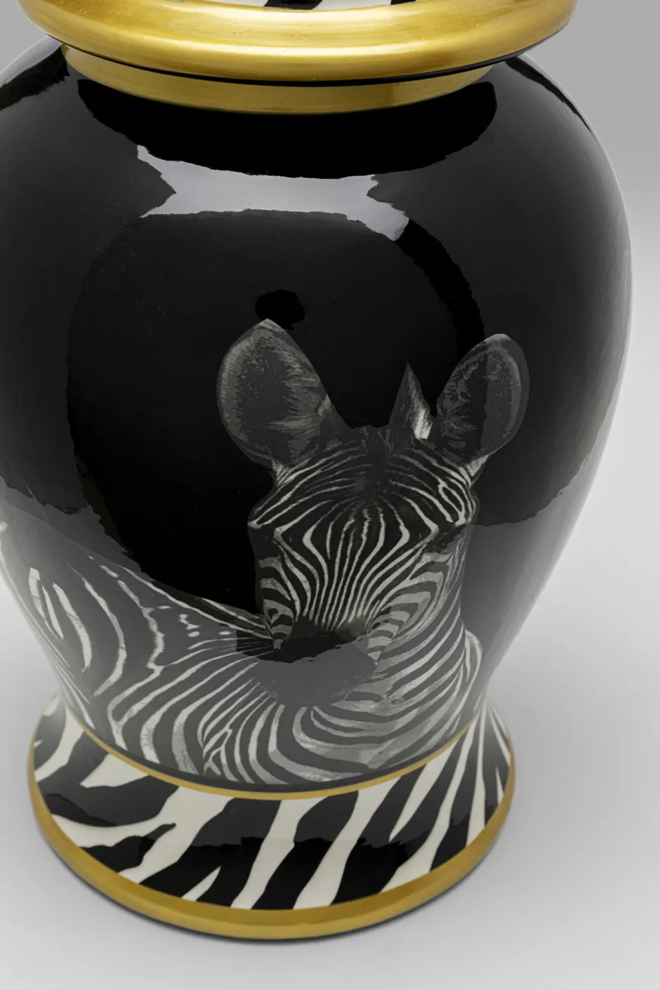 KARE Vase Zebra Face 46cm