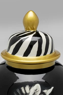 KARE Vase Zebra Face 38cm