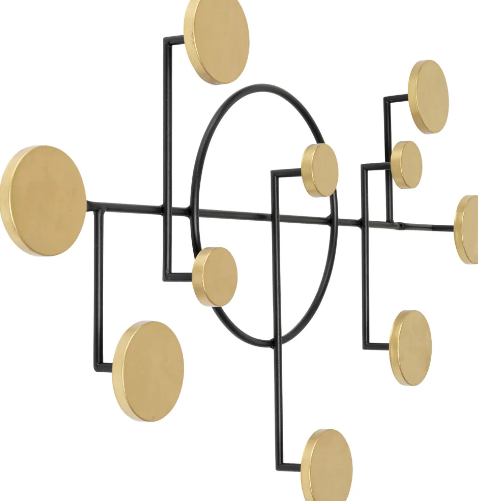 KARE Wandgarderobe Art Circles 79cm