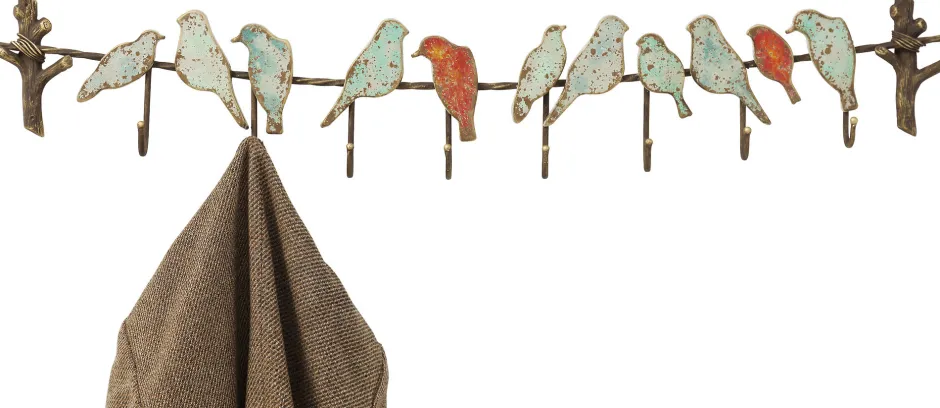 KARE Wandgarderobe Bird Party