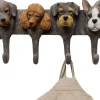 KARE Wandgarderobe Dog Family 31cm