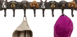 KARE Wandgarderobe Dog Family 69cm