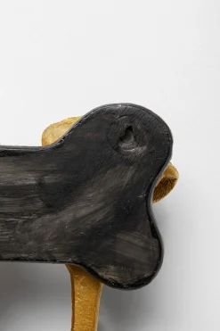 KARE Wandgarderobe Dog Family Gold 31cm