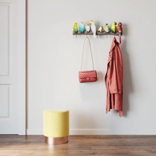 KARE Wandgarderobe Exotic Birds
